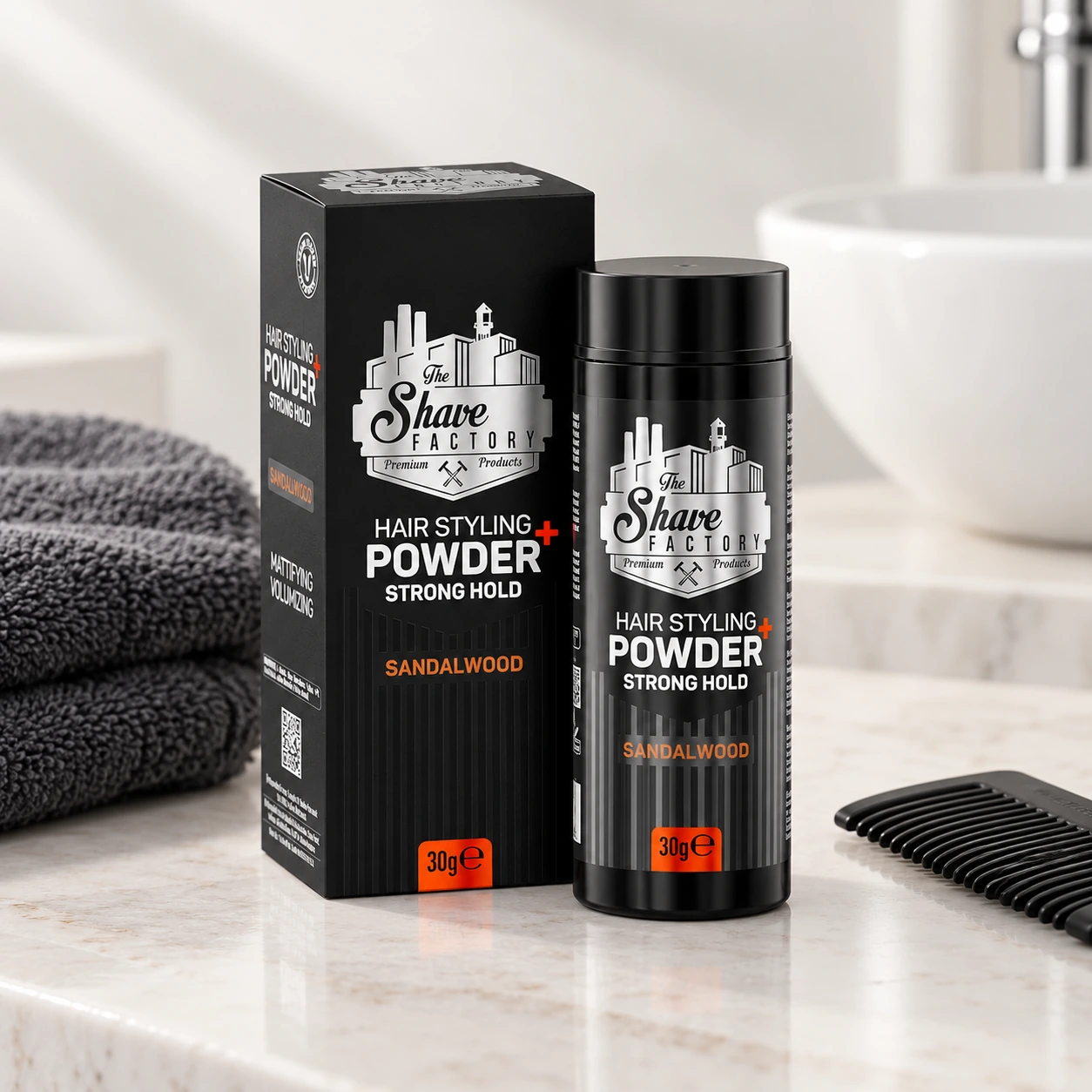 Пудра для стилізації волосся Hair Styling Powder Sandalwood — фото 4