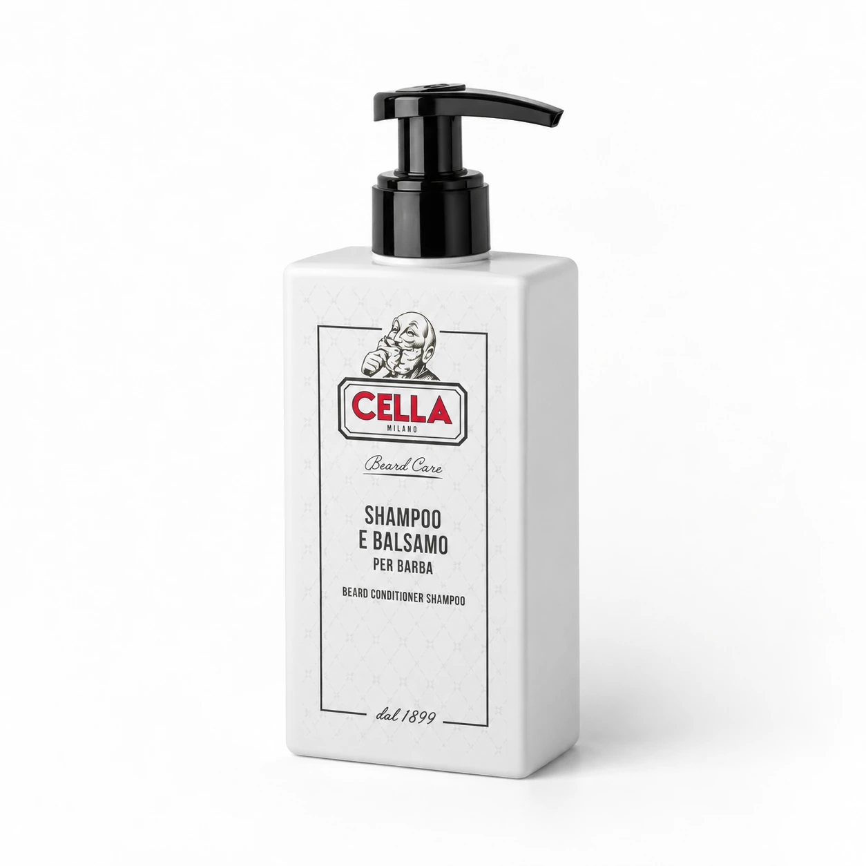 Шампунь І Кондиціонер Для Бороди 2 В 1 Cella Shampoo E Balsamo Per Barba — фото 3