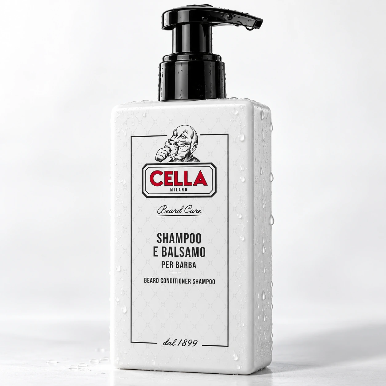 Шампунь І Кондиціонер Для Бороди 2 В 1 Cella Shampoo E Balsamo Per Barba — фото 4