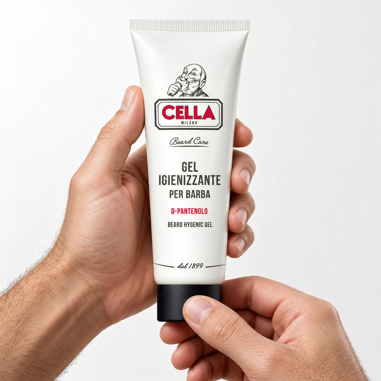 Гель Для Очищення Бороди З Антибактеріальною Дією Cella Gel Igienizzante З Пантенолом — фото 2
