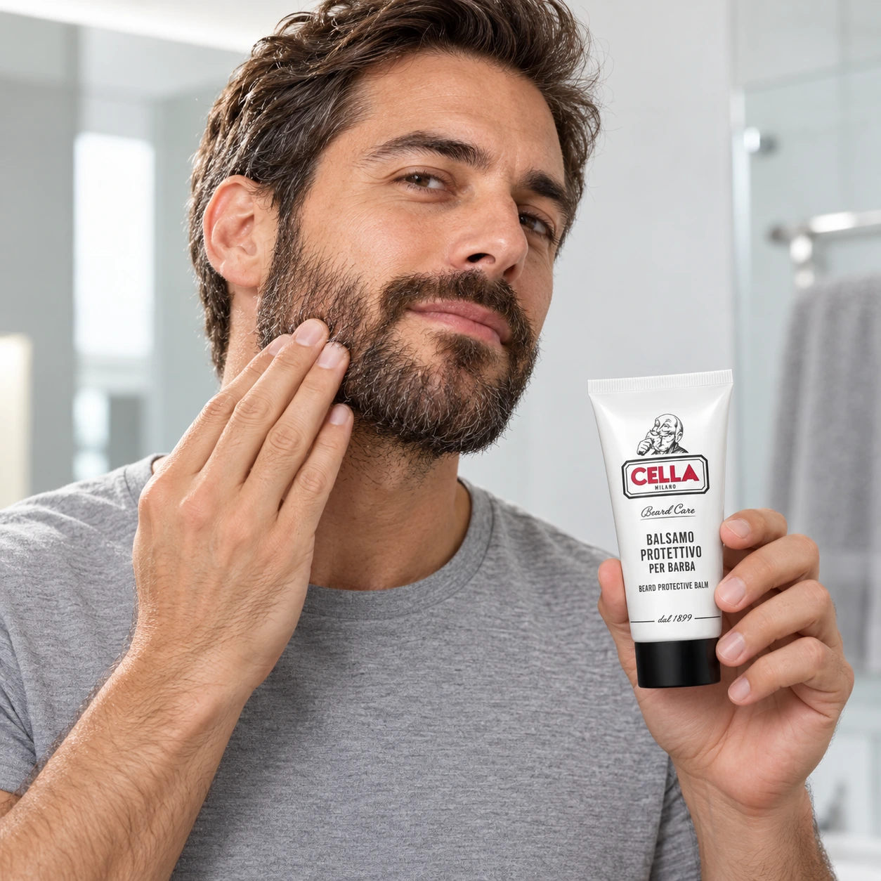 Набір по догляду за бородою Cella Beard Gift Set 2 in 1 — фото 3