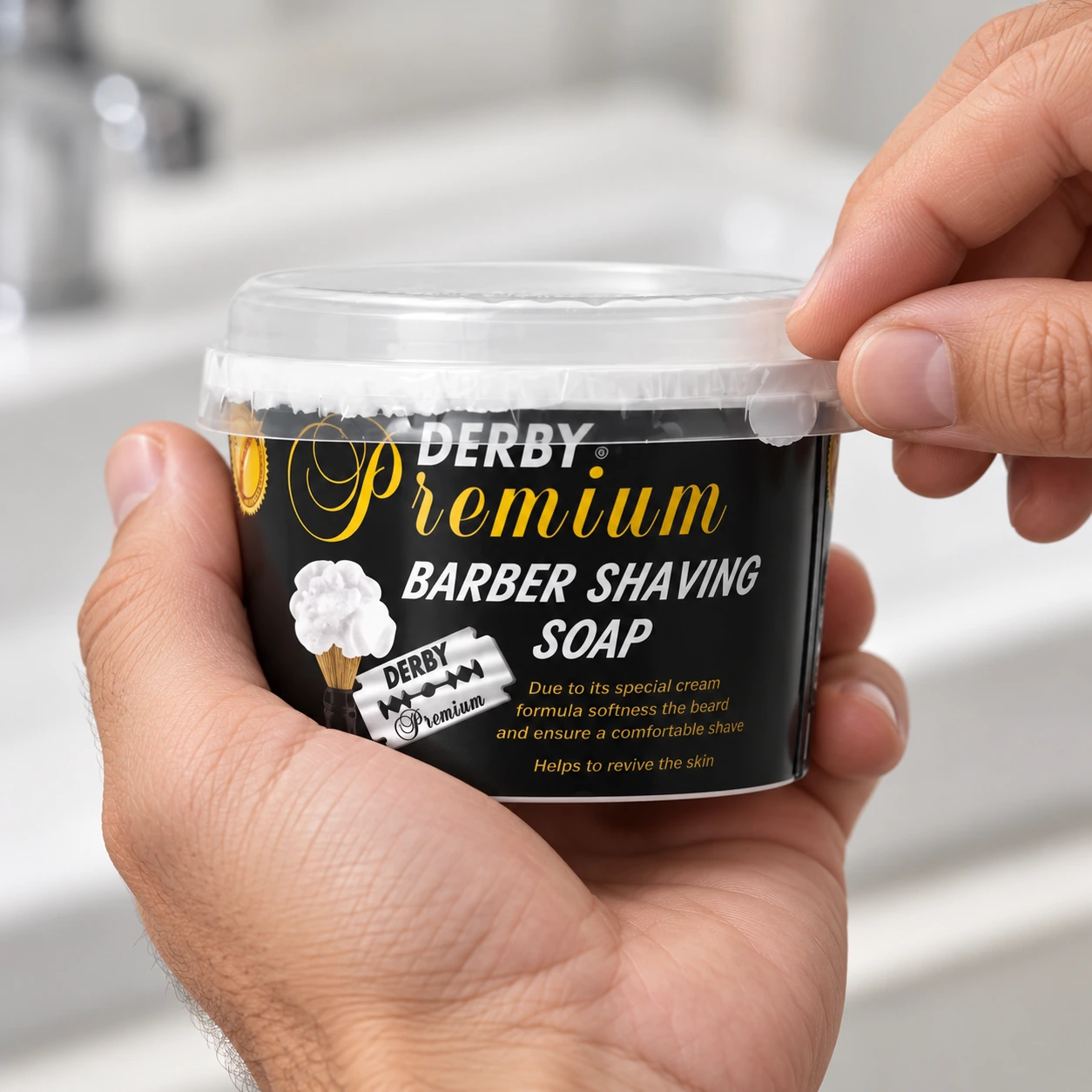 Мило для гоління Premium Shaving Soap — фото 2