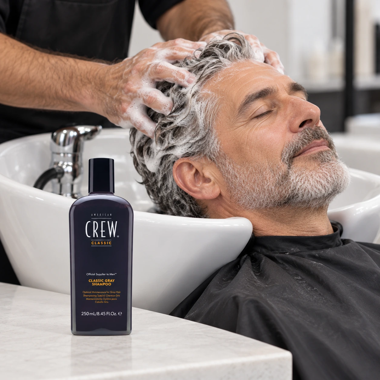 Шампунь Для Сивого Волосся Gray Shampoo — фото 3