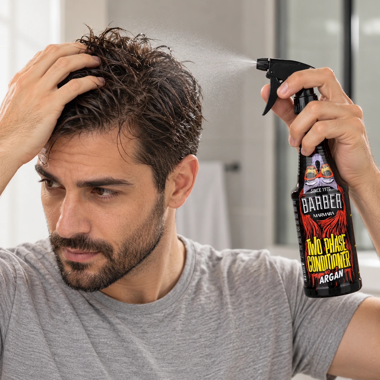 Кондиціонер 2-х фазний для волосся з аргановою олією No.3 Two Phase Conditioner - Argan Oil — фото 3