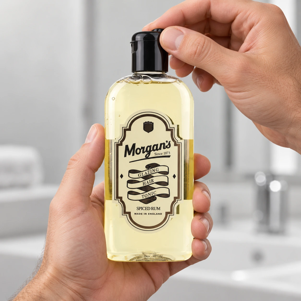 Тонік для стилізації волосся Morgan`s Spiced Rum Glazing Hair Tonic — фото 2