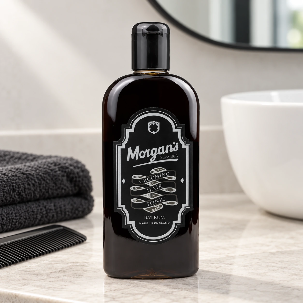Тонік Для Волосся Morgan’s Bay Rum Grooming Hair Tonic — фото 4