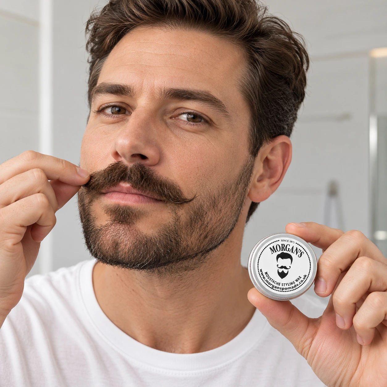 Віск для вус Morgan s Moustache Wax Twist & Twiddle р — фото 3