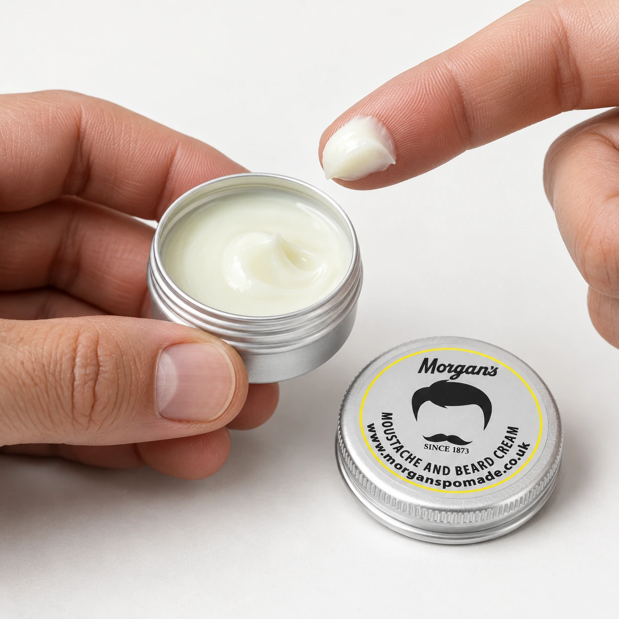 Крем для вус та бороди Morgan s Moustache & Beard Cream — фото 2