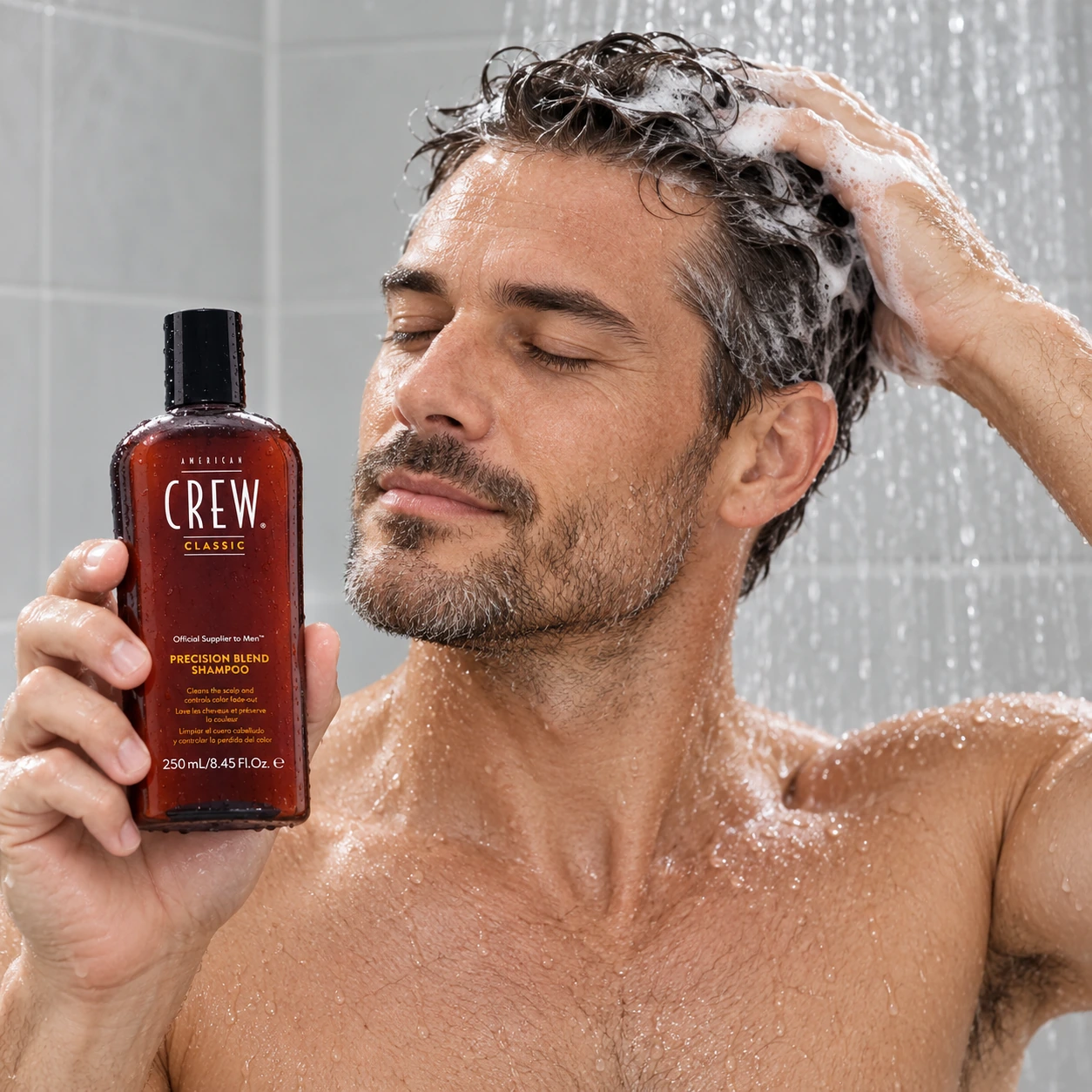 Шампунь для волосся після маскування сивини Precision Blend Shampoo — фото 3
