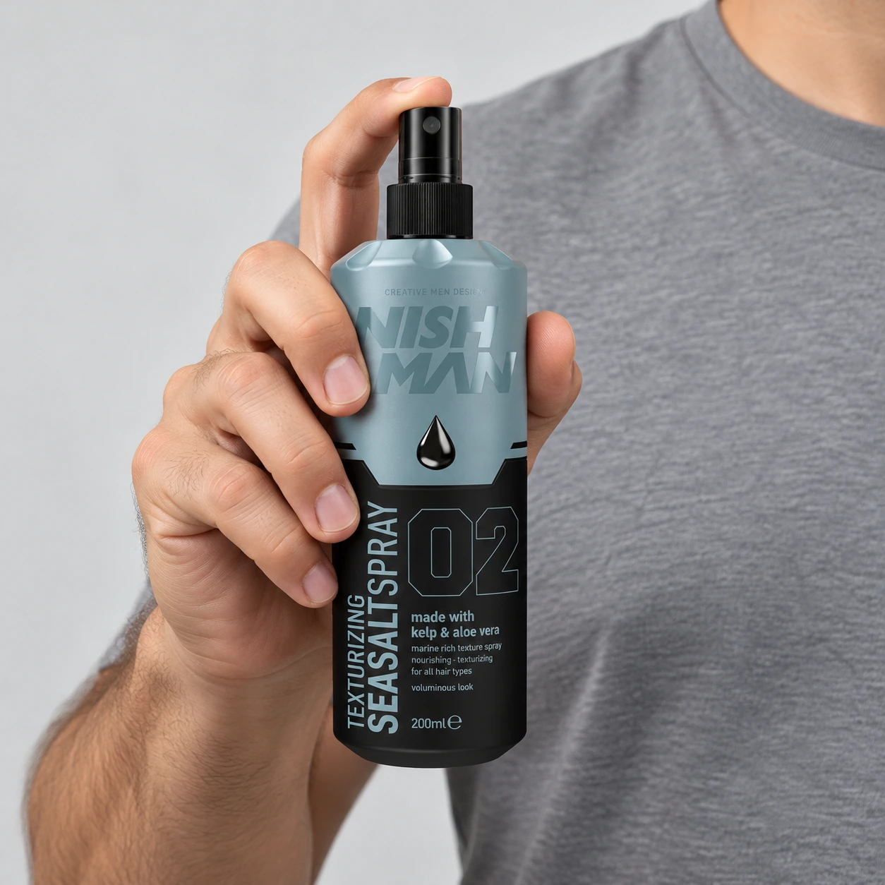 Соляний спрей для стилізації волосся Texturizing Sea Salt Spray 02 — фото 2