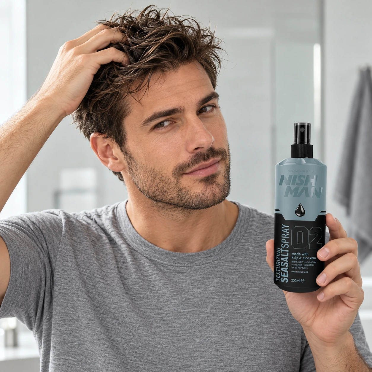 Соляний спрей для стилізації волосся Texturizing Sea Salt Spray 02 — фото 3