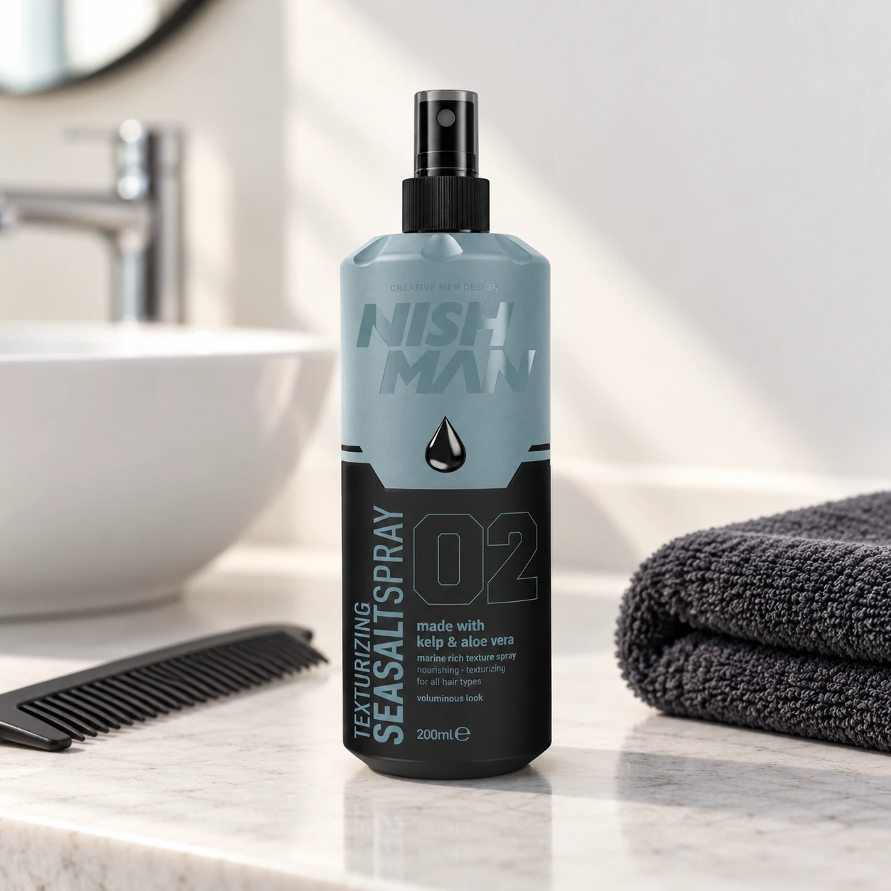 Соляний спрей для стилізації волосся Texturizing Sea Salt Spray 02 — фото 4