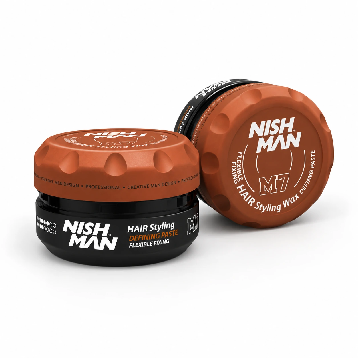 Матова паста для стилізації волосся Hair Styling Wax M7 – гнучка фіксація та матовий фініш | тревел-версія — фото 3