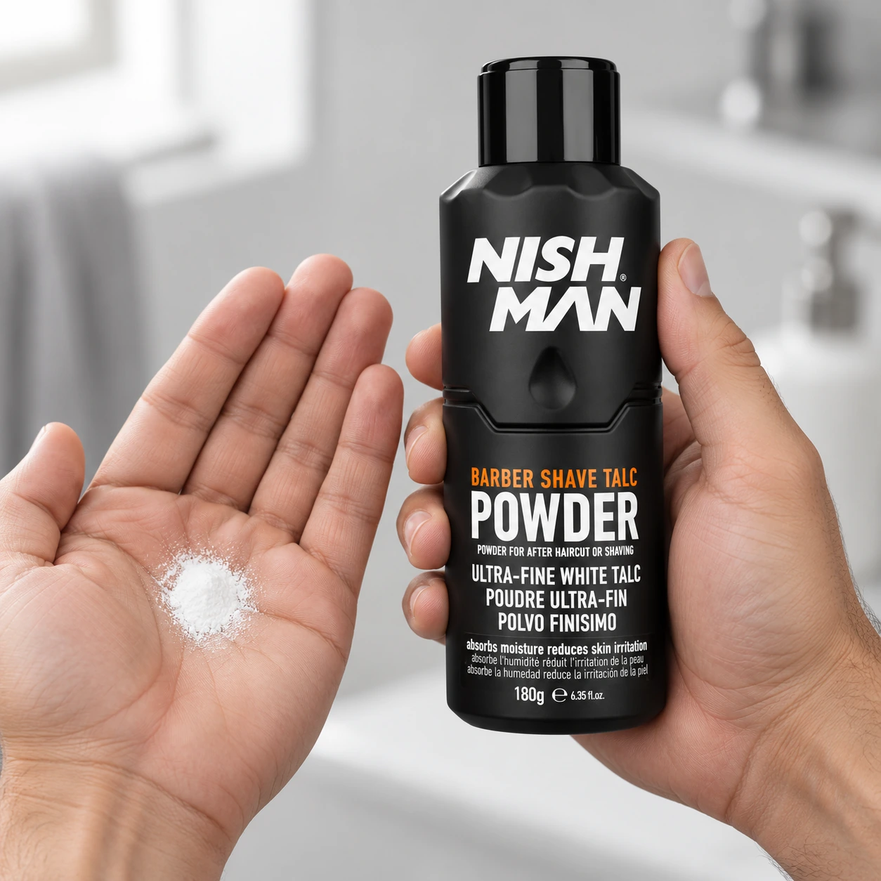 Тальк перукарський Barber Shave Talc Powder — фото 2