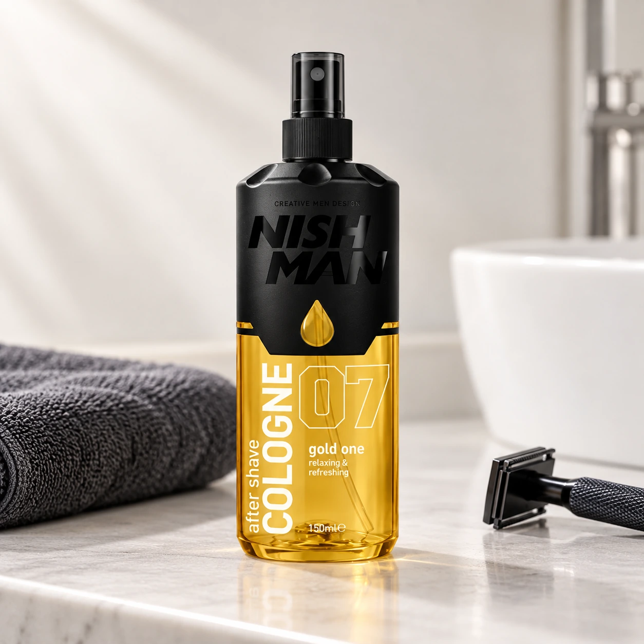 Одеколон після гоління Gold One Cologne No.7 — фото 4