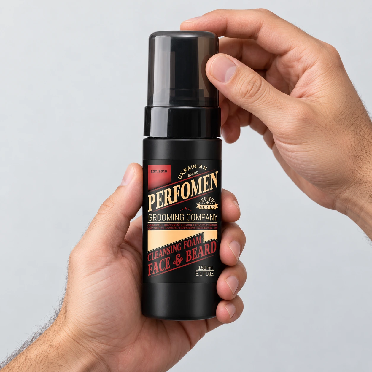Пінка для вмивання обличчя та бороди Cleansing Foam Face & Beard Inspired by Cherry Lost — фото 2