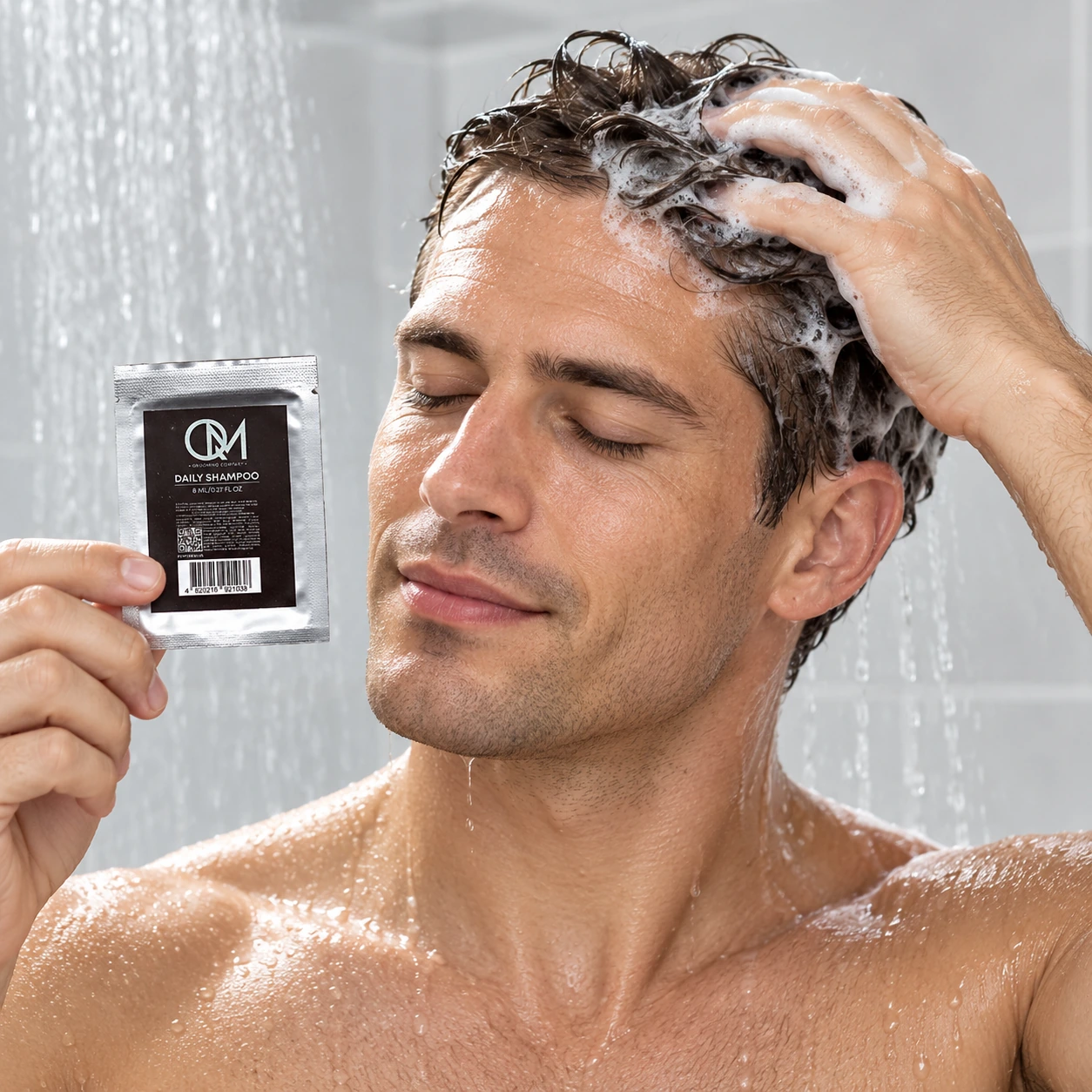 Шампунь для волосся QM Daily Shampoo (тестер) — фото 3