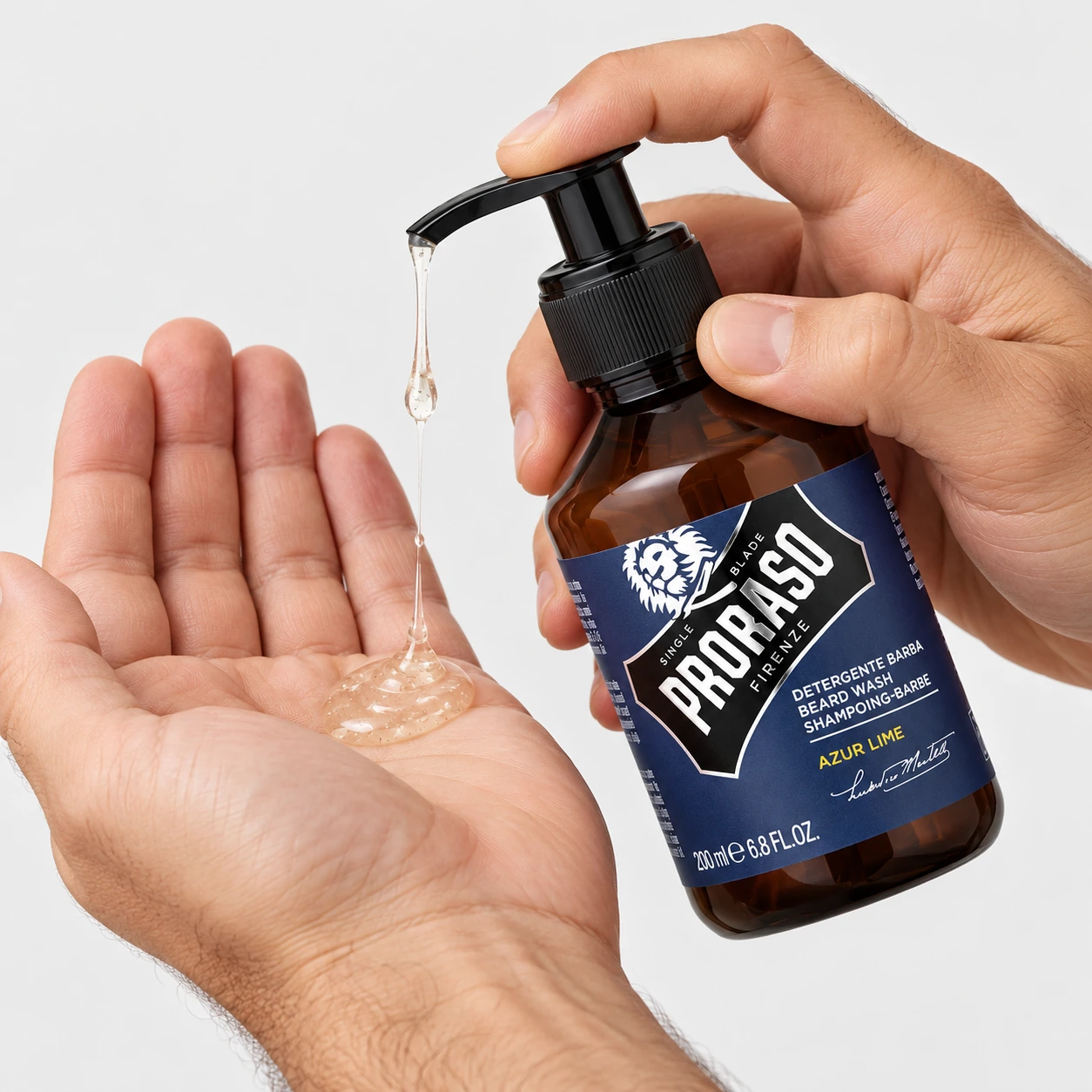 Шампунь Для Бороди Azur & Lime Beard Shampoo — фото 5