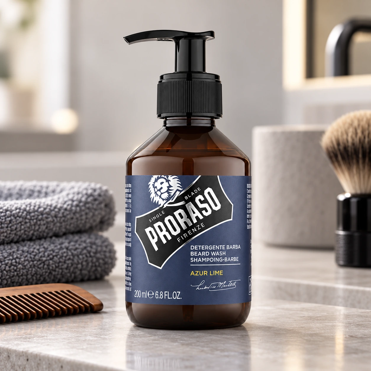 Шампунь Для Бороди Azur & Lime Beard Shampoo — фото 7