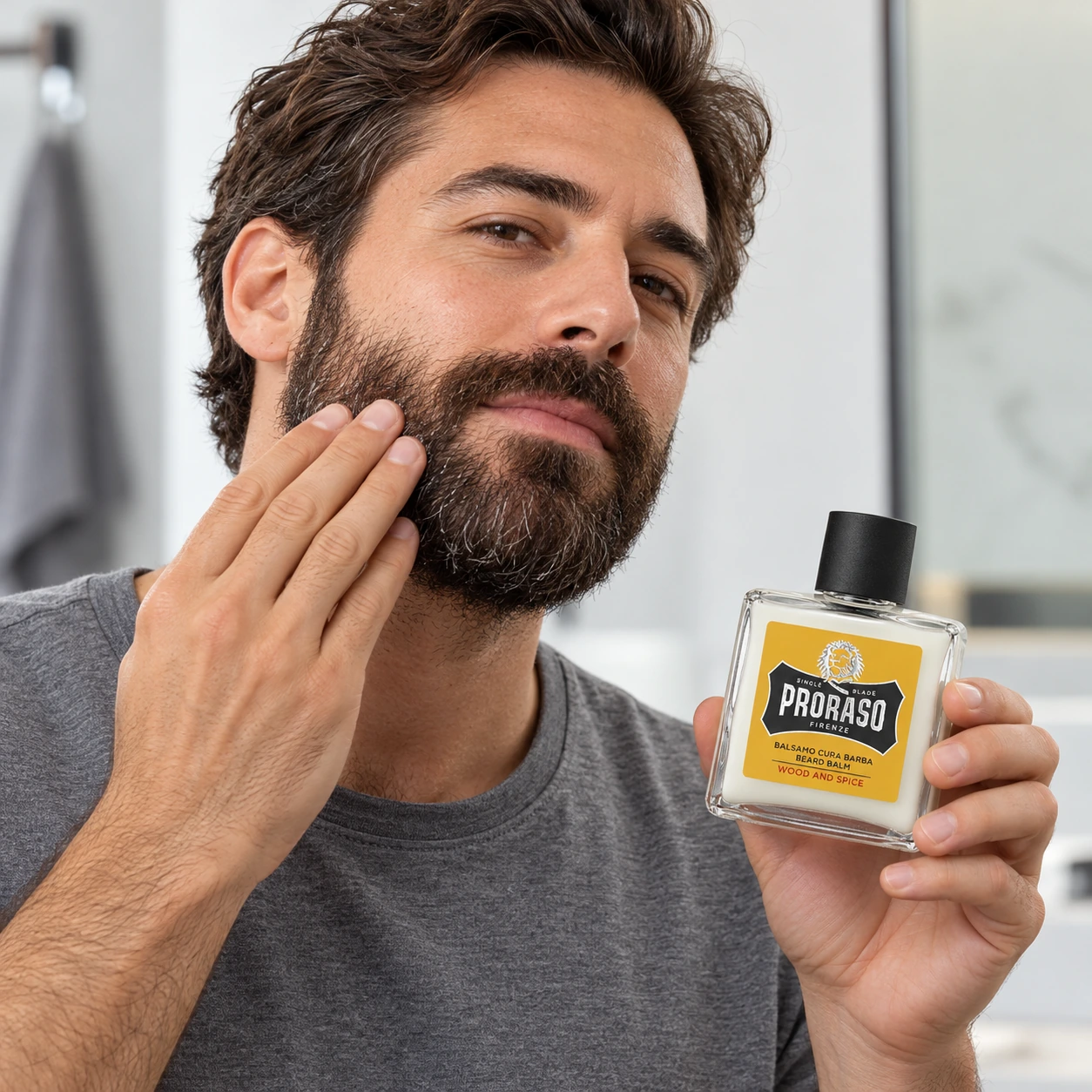 Набір Для Бороди Metal Box Beard Care Wood & Spice Gift Set — фото 3