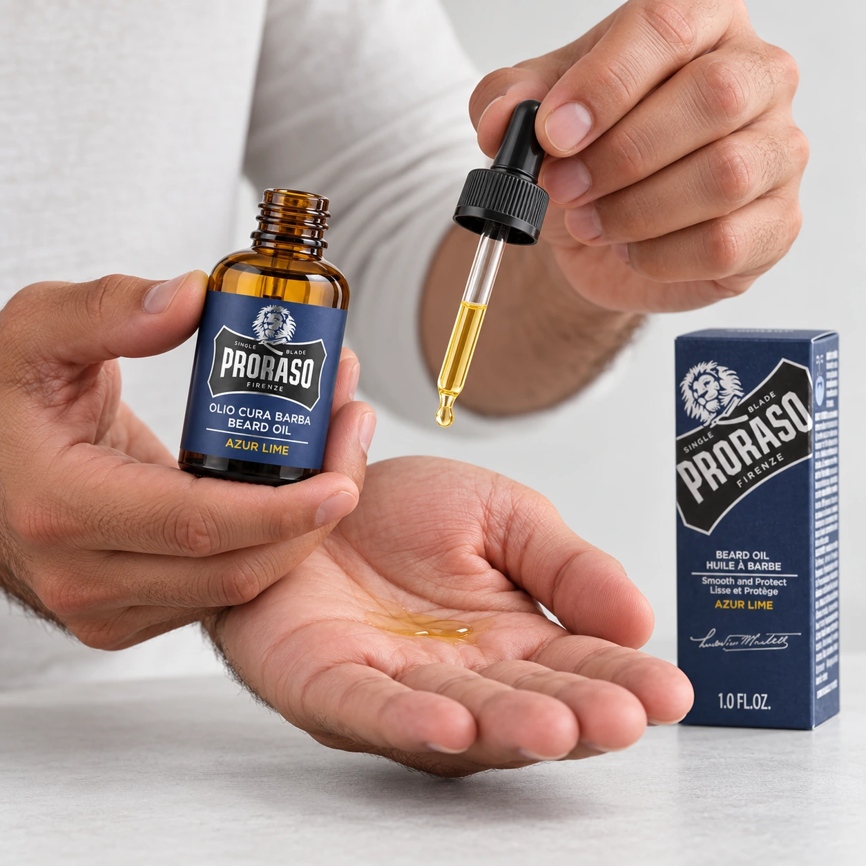Олія для бороди Azur Lime Beard oil — фото 5