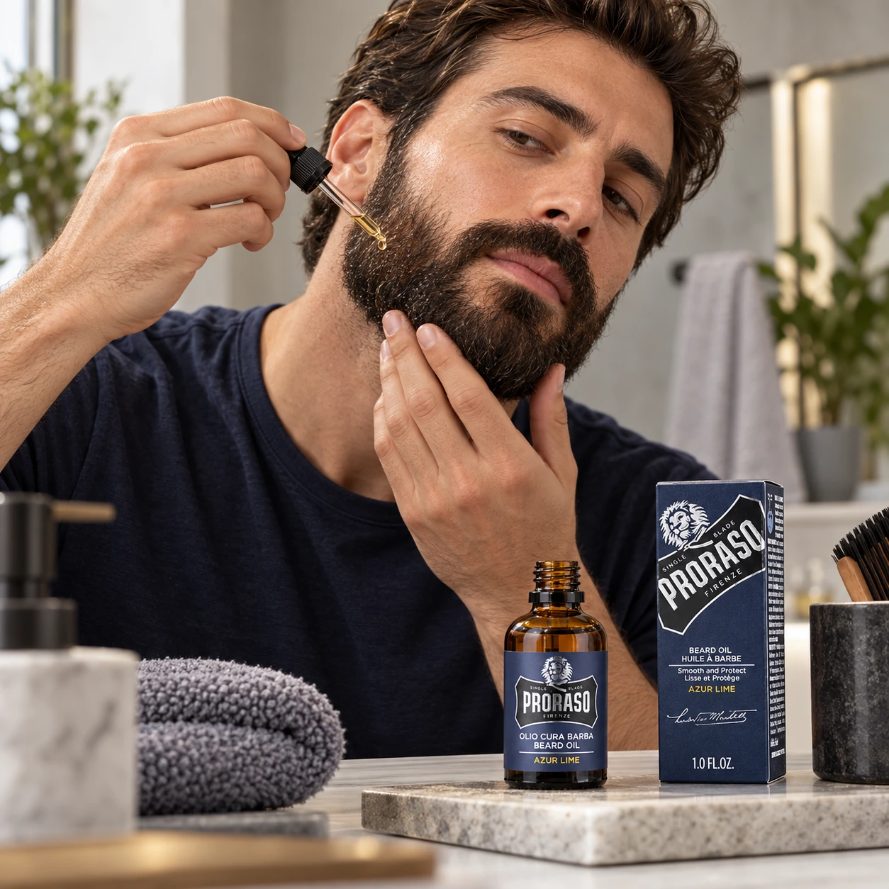 Олія для бороди Azur Lime Beard oil — фото 6