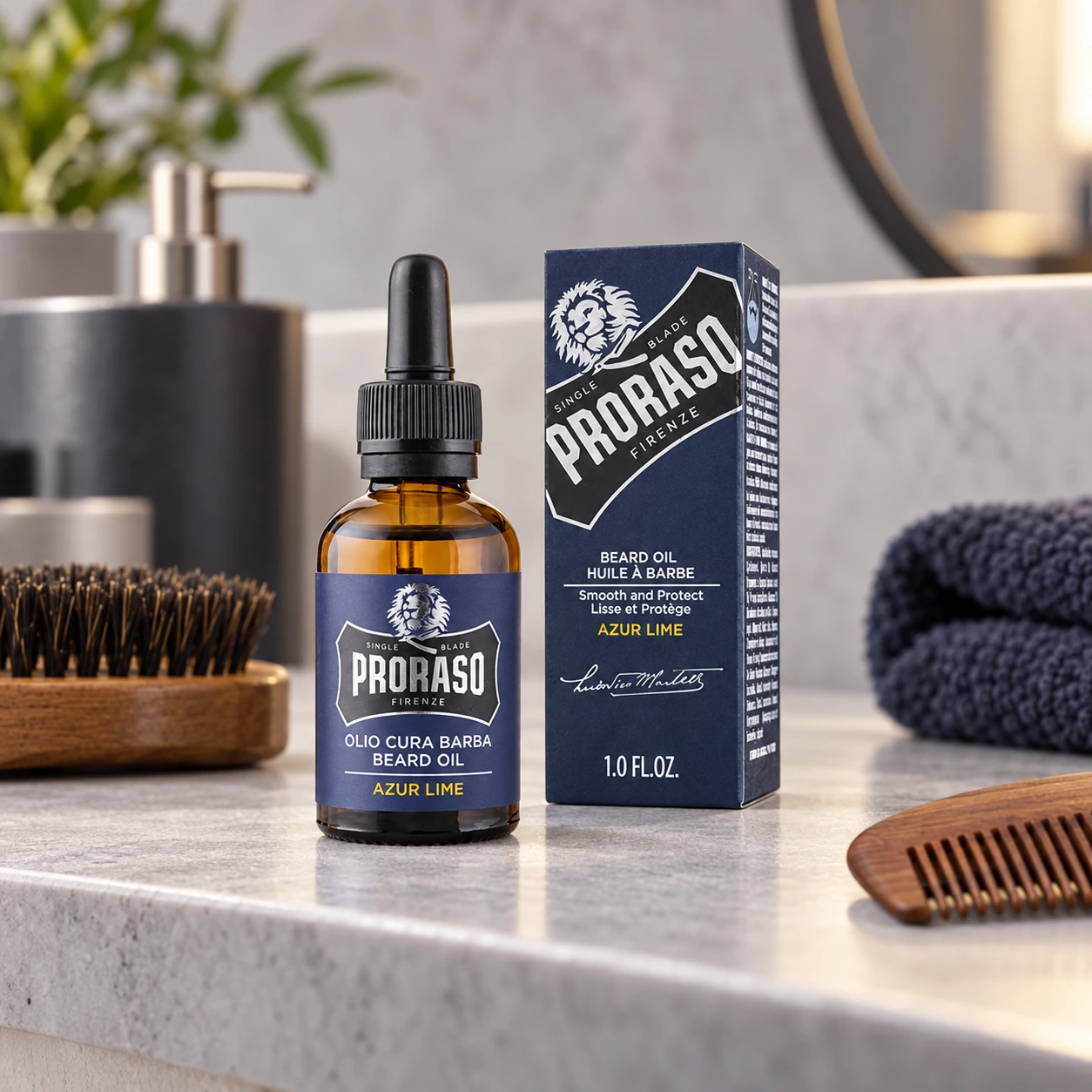 Олія для бороди Azur Lime Beard oil — фото 7