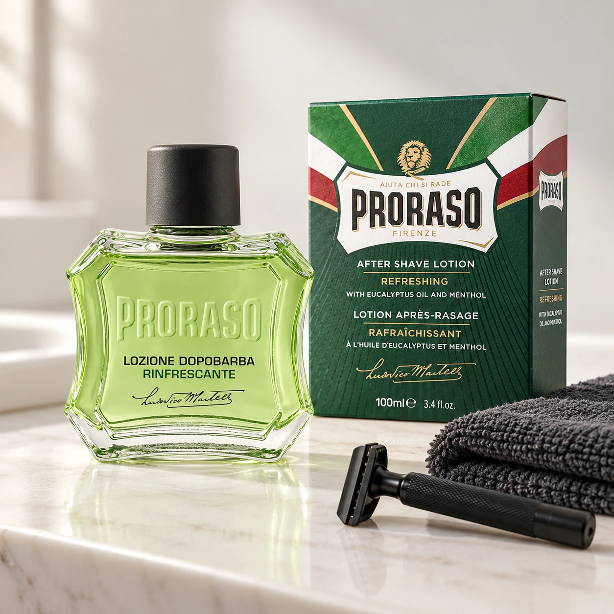 Лосьйон після гоління Green (New Design) After Shave Lotion Refresh Eucalyptus — фото 4