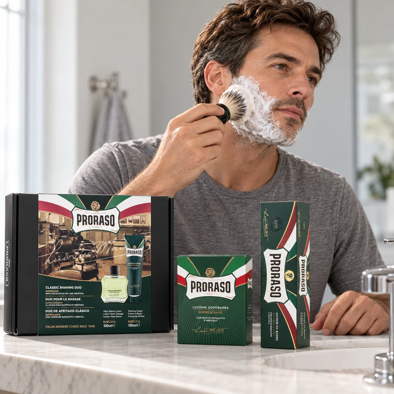 Набір для гоління Duo Pack Tube + Lotion Refreshing — фото 3