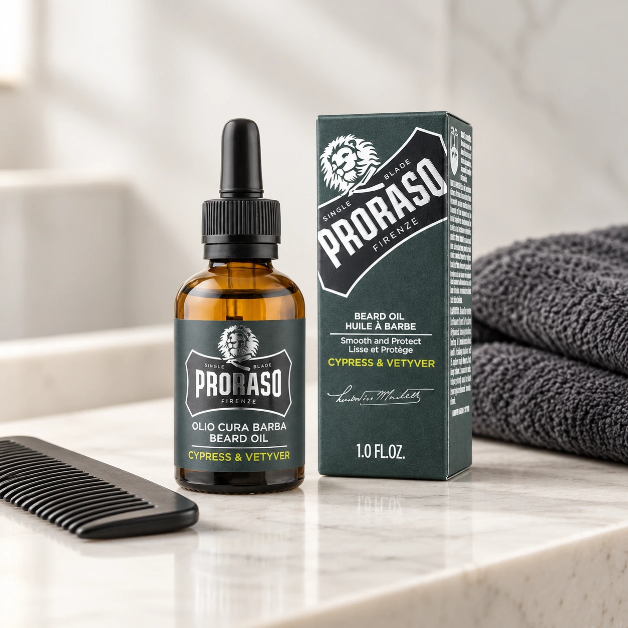 Олія Для Бороди Cypress & Vetyver Beard Oil — фото 4