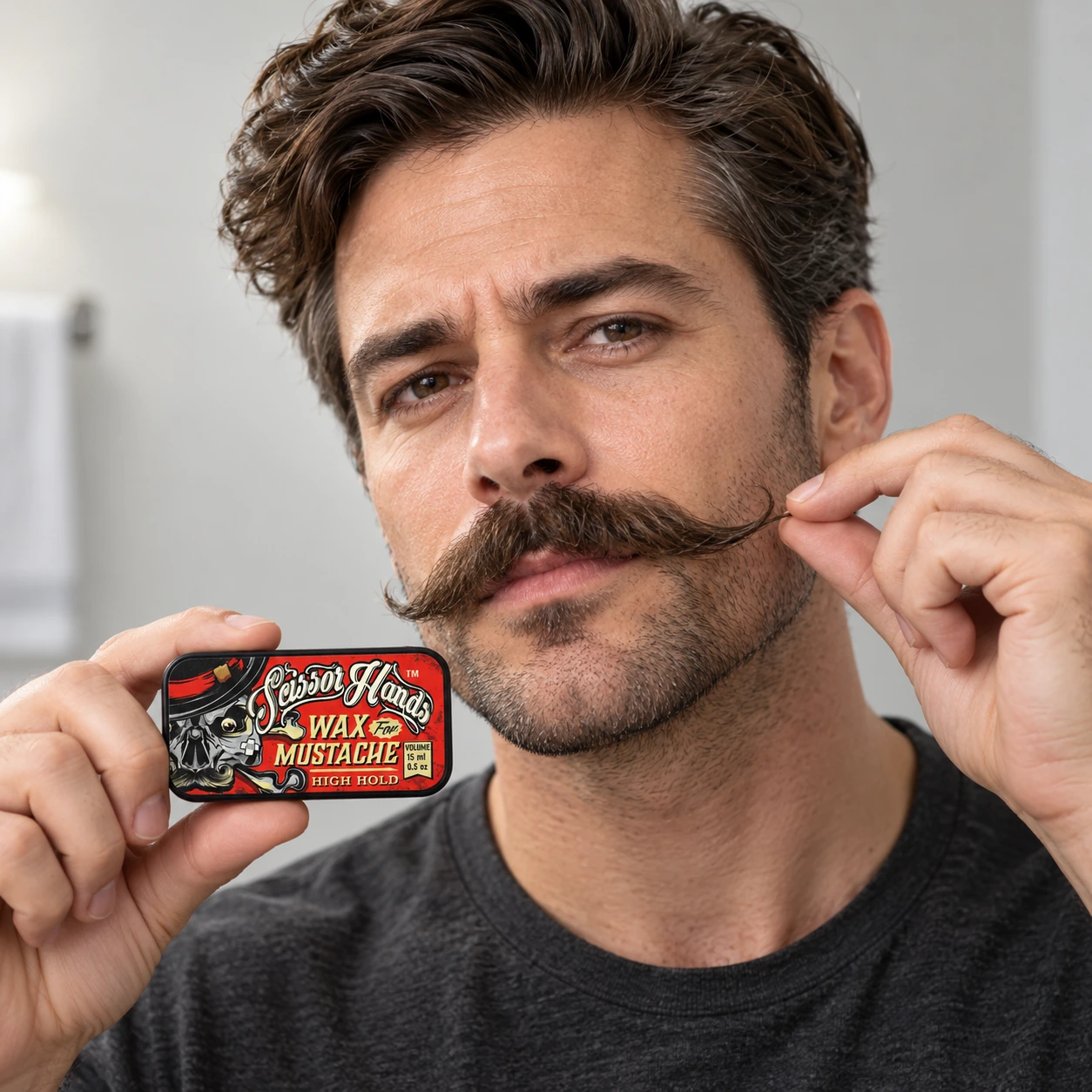 Віск для вусів Mustache Wax High Hold — фото 3