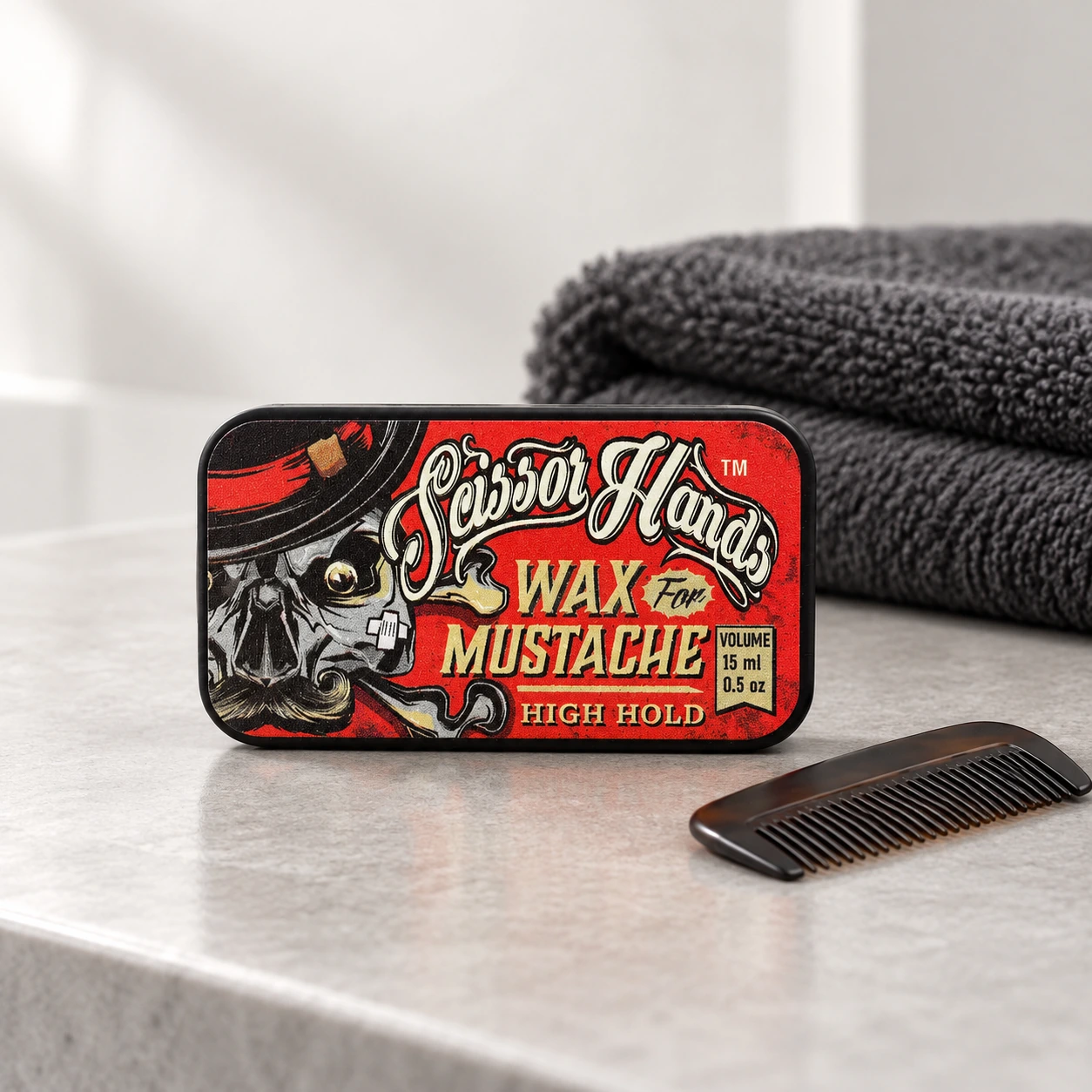 Віск для вусів Mustache Wax High Hold — фото 4