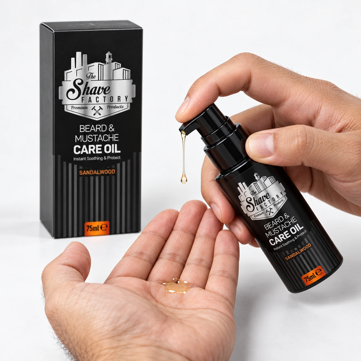 Олія для бороди Beard & Moustache Care Oil Sandalwood — фото 5