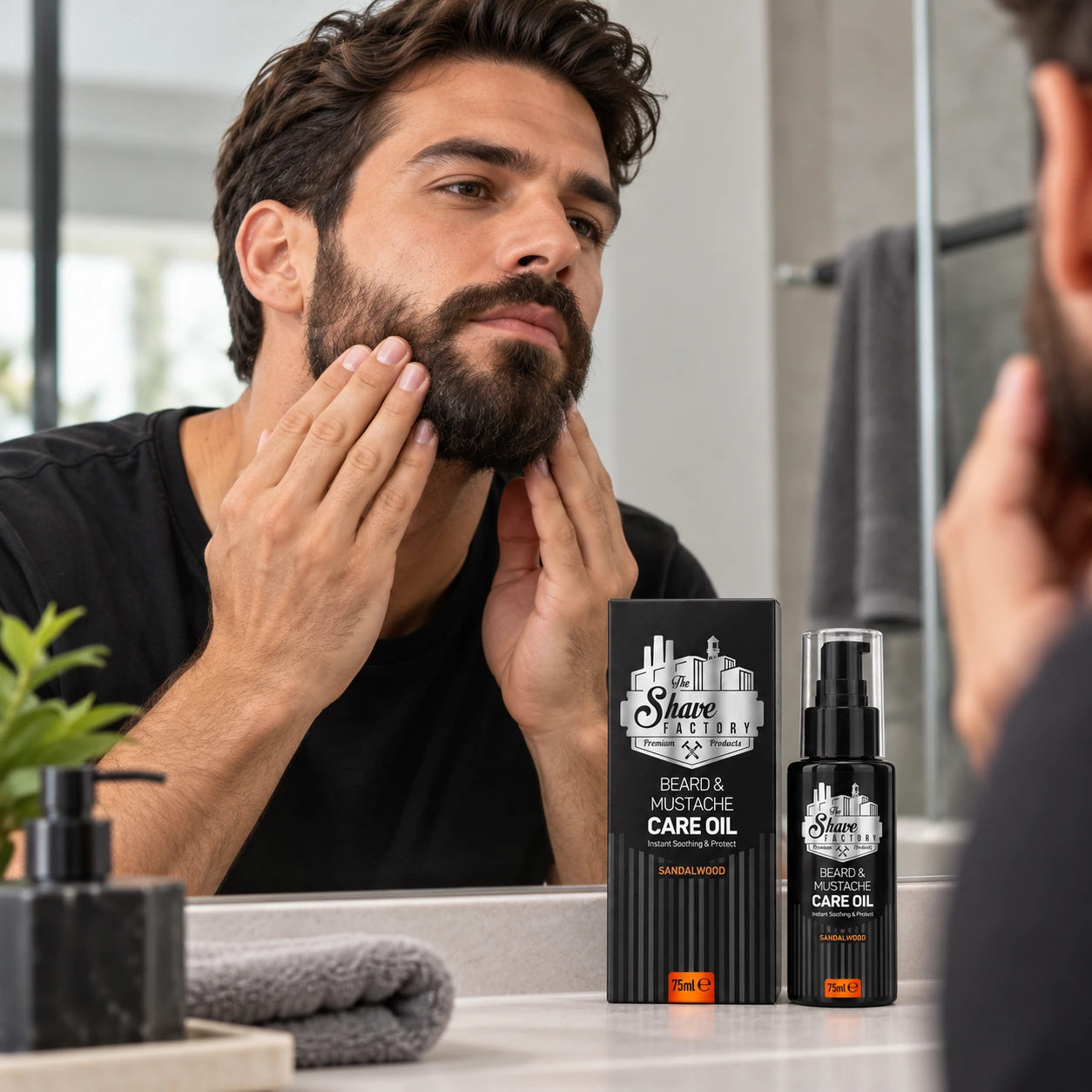 Олія для бороди Beard & Moustache Care Oil Sandalwood — фото 6