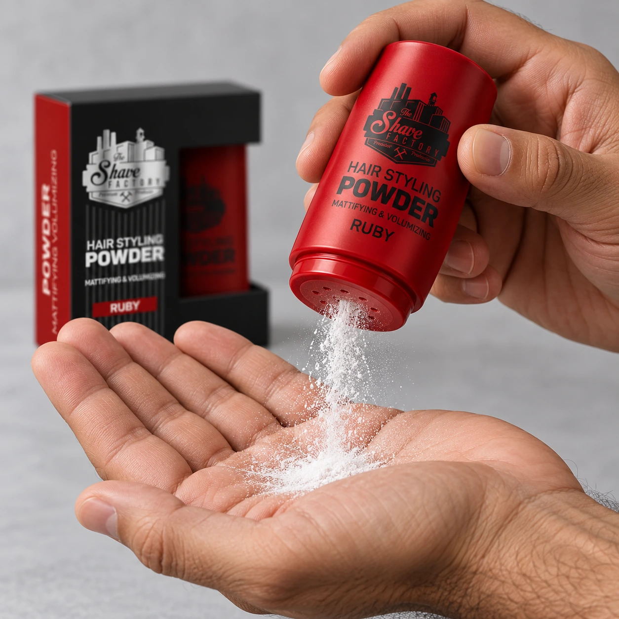 Пудра для стилізації волосся Hair Styling Powder Ruby — фото 5