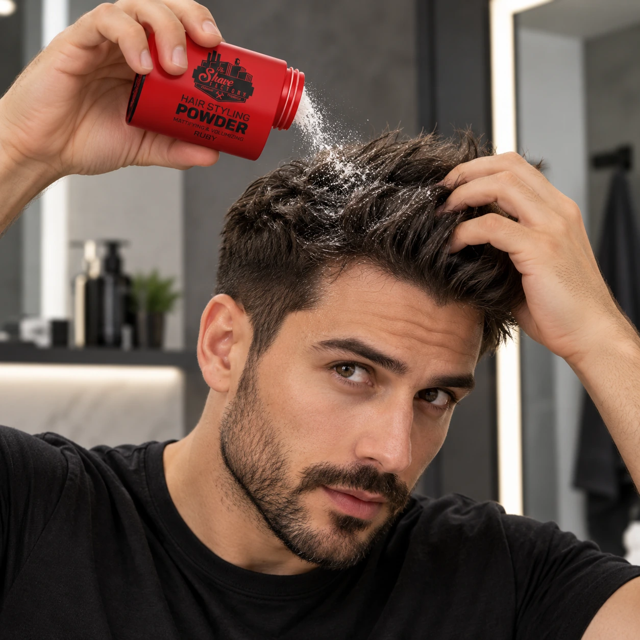 Пудра для стилізації волосся Hair Styling Powder Ruby — фото 6