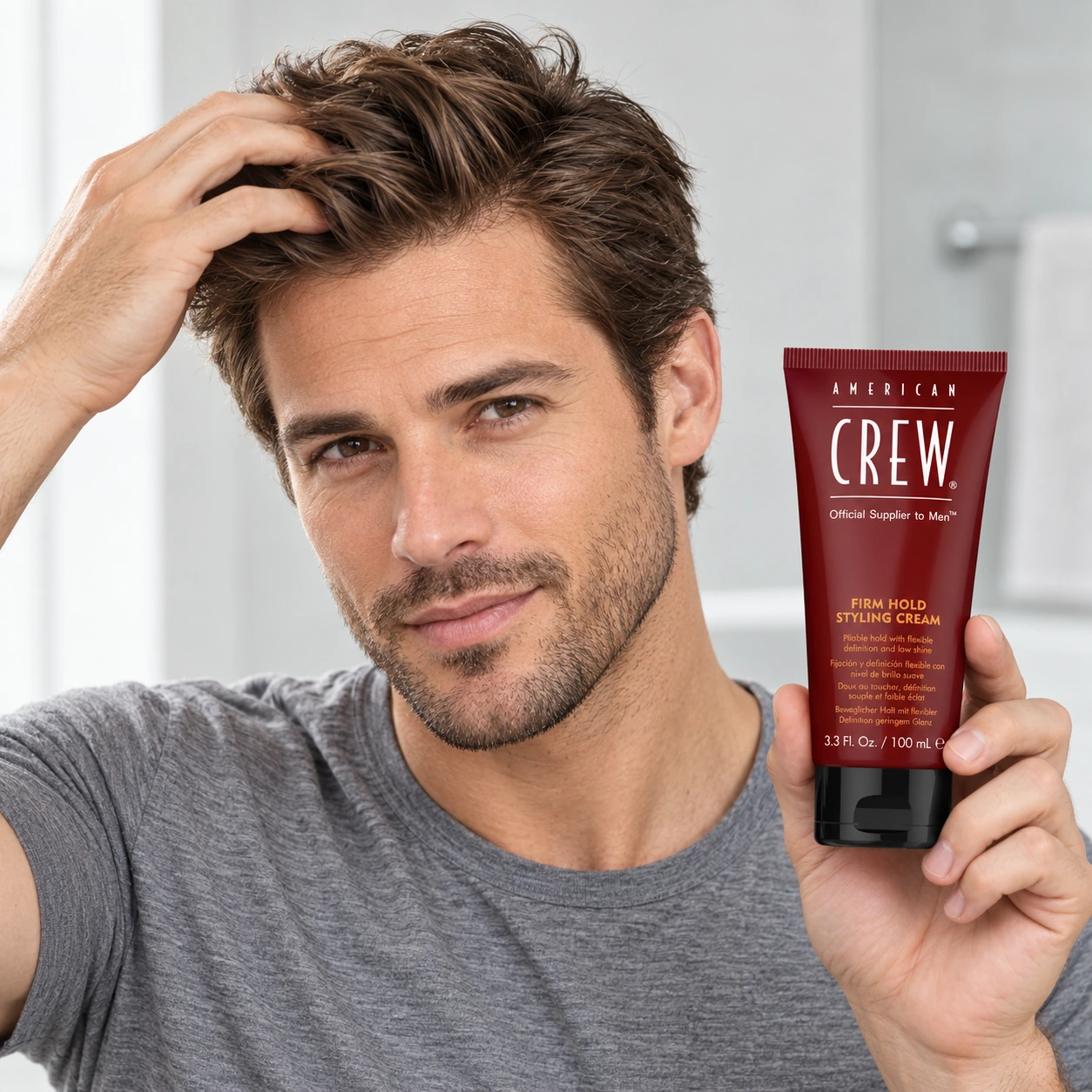 Крем для стилізації волосся Firm Hold Styling Cream — фото 3