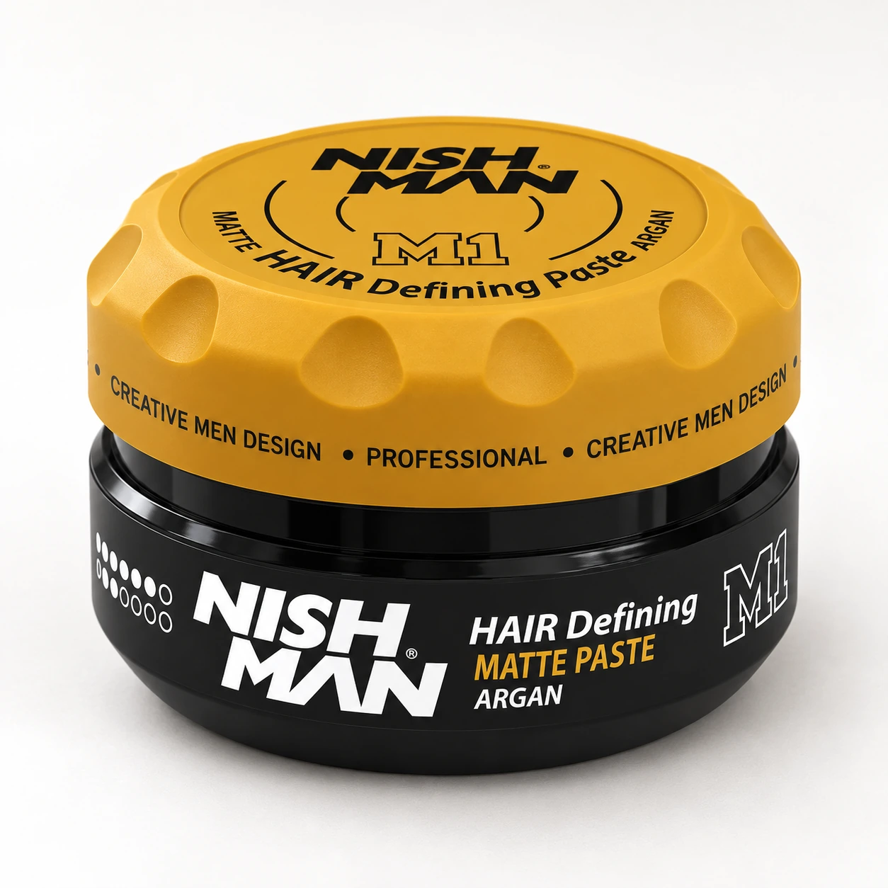Матова паста для стилізації волосся Hair Defining Matte Paste M1 – сильна фіксація та природний вигляд | матовий ефект водна основа — фото 1