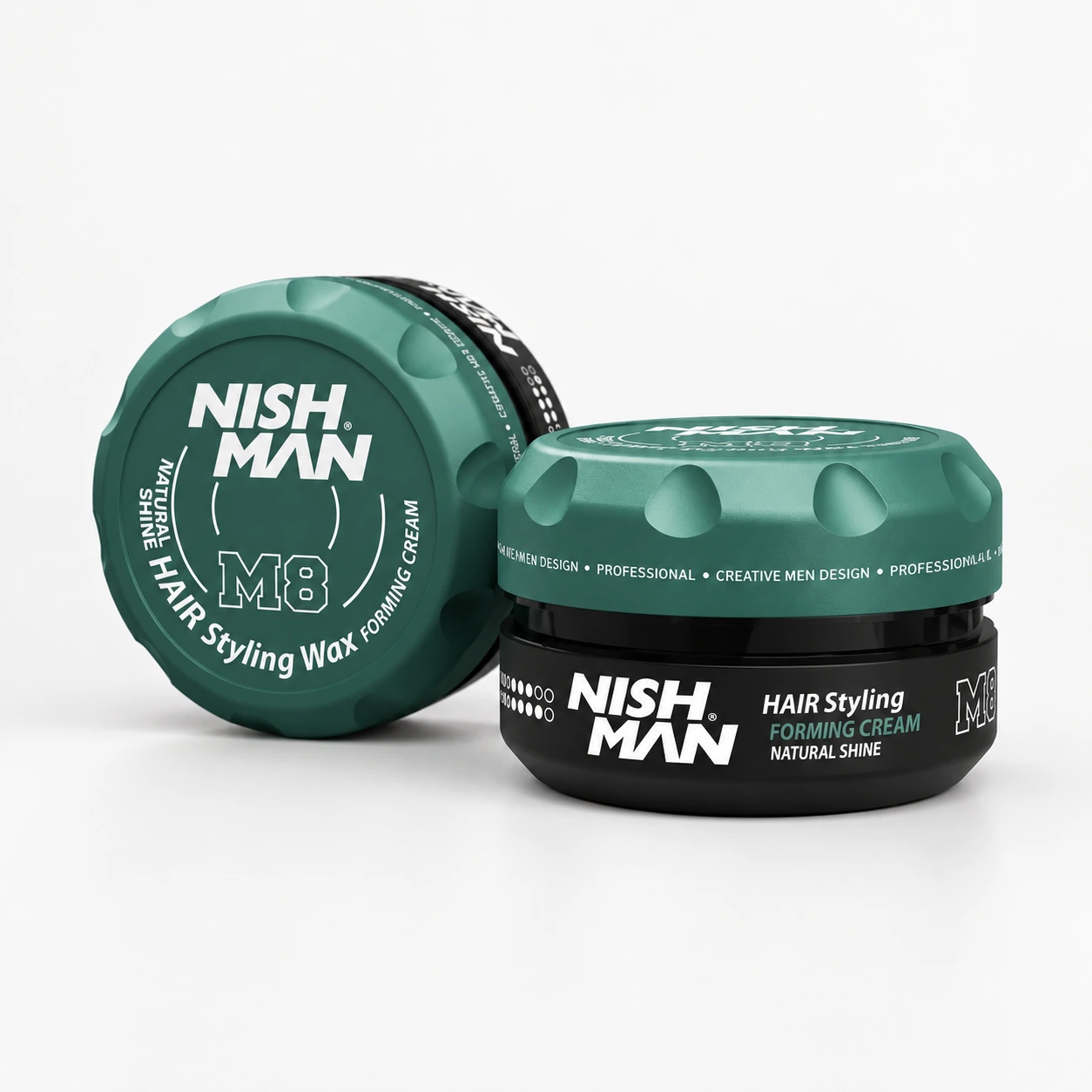 Матовий крем-віск для стилзації волосся Hair Styling Wax M8 – середня фіксація та натуральний блиск | кремова текстура — фото 1