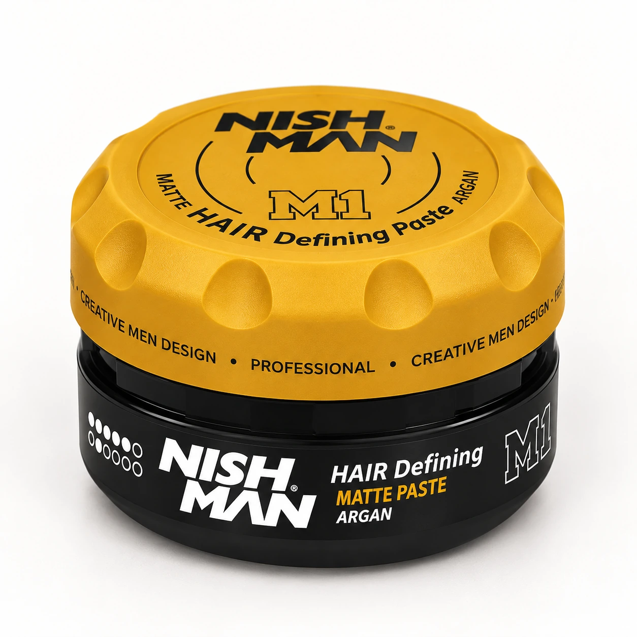 Матова паста для стилізації волосся Hair Defining Matte Paste M1 – сильна фіксація та матовий фініш | компактний формат для подорожей — фото 1