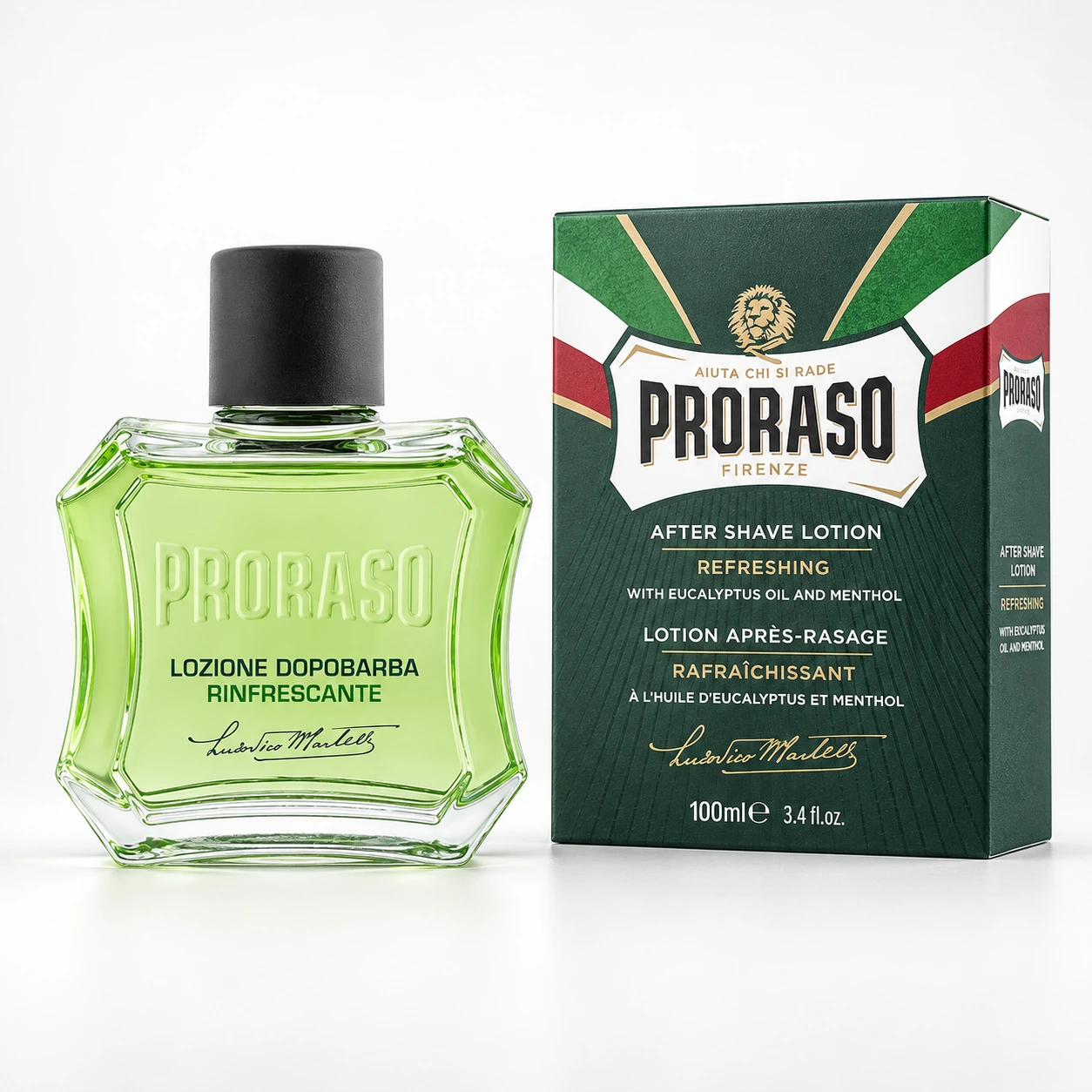 Лосьйон після гоління Green (New Design) After Shave Lotion Refresh Eucalyptus — фото 1